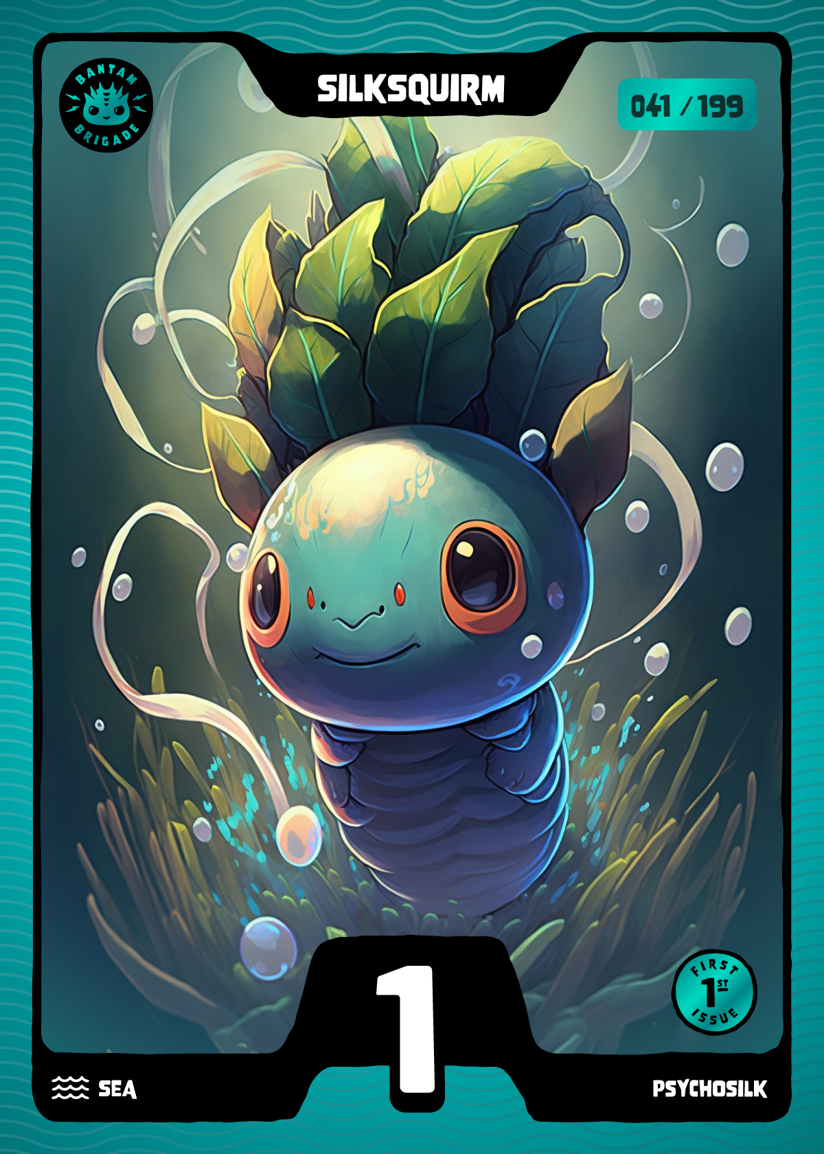 Silksquirm 41/199 Aqua