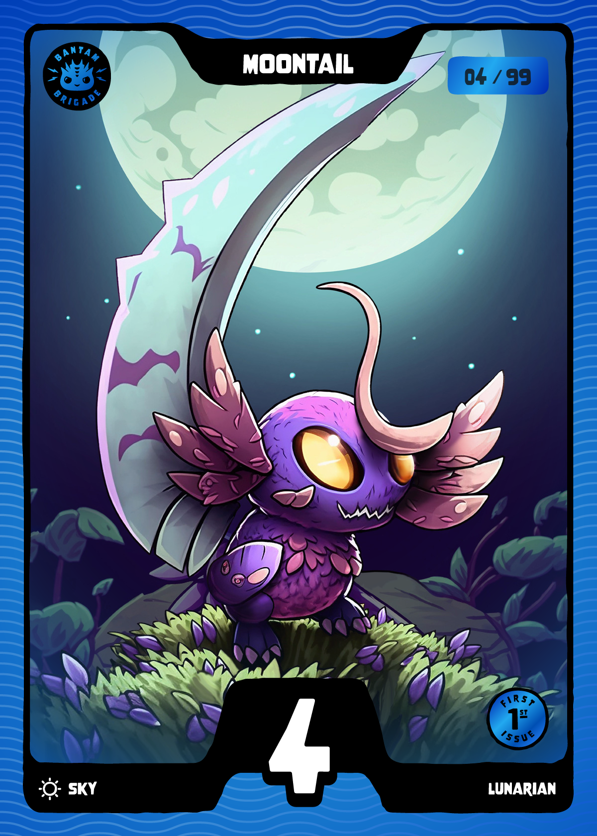 Moontail 4/99 Blue