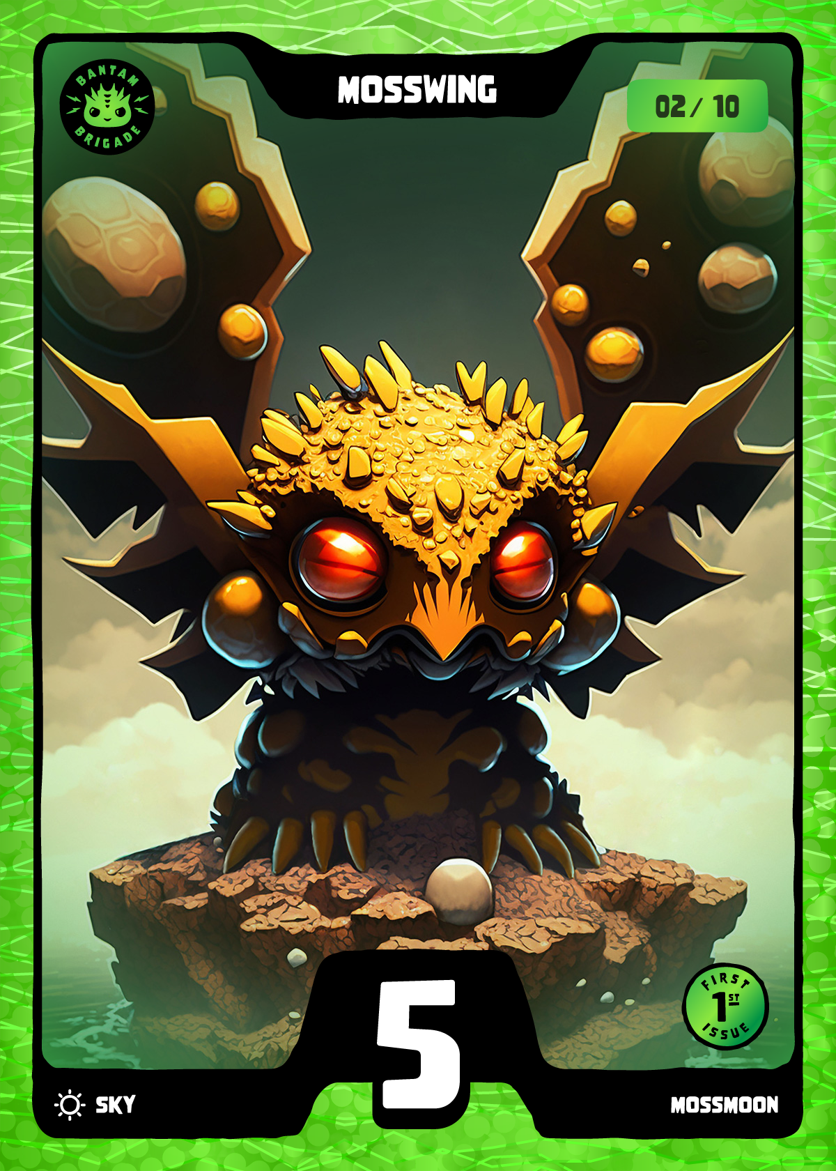 Mosswing 2/10 Lime Chaos