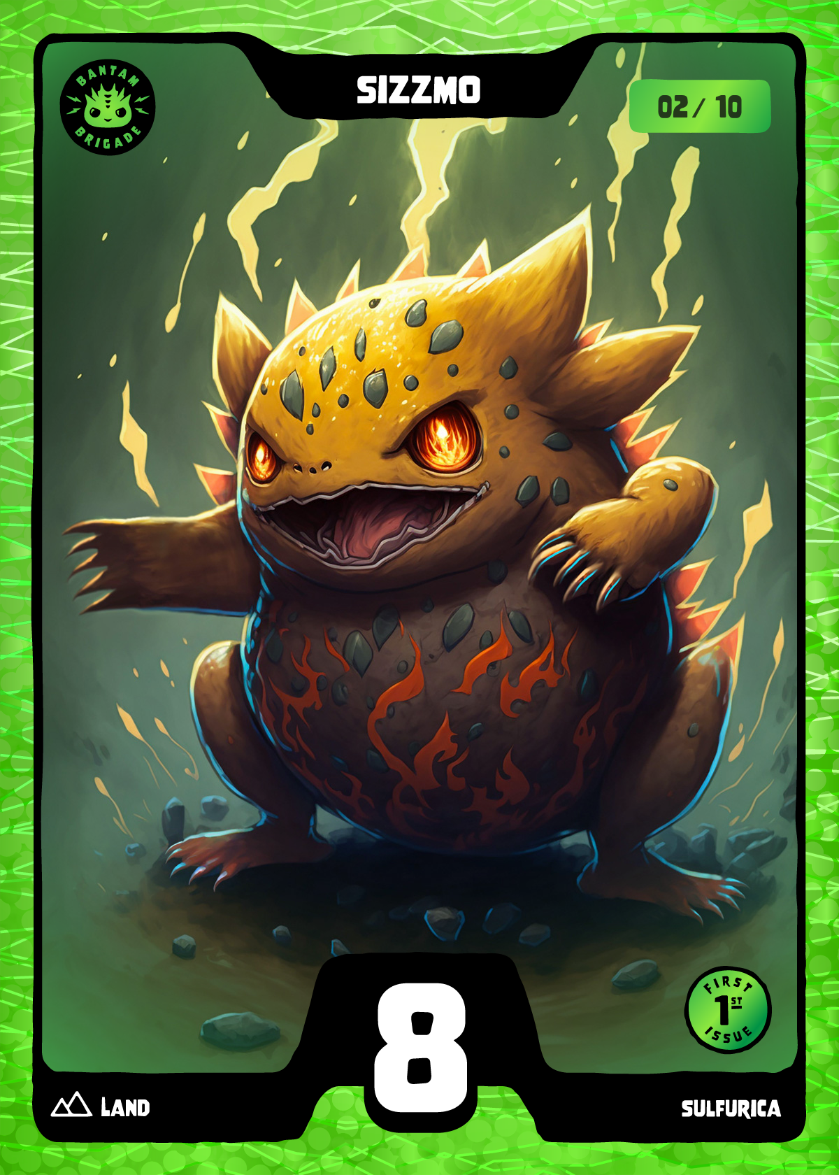 Sizzmo 2/10 Lime Chaos