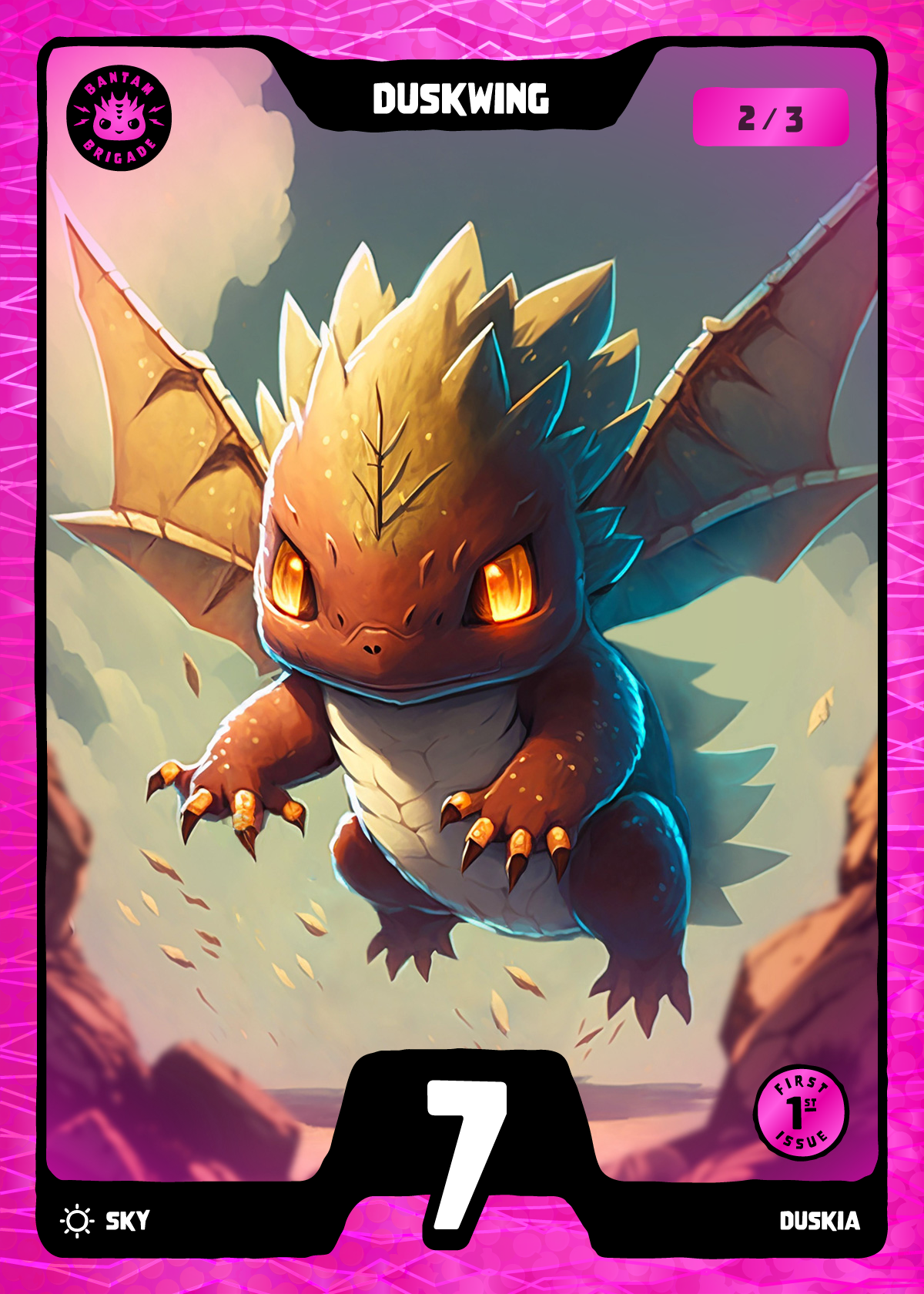 Duskwing 2/3 Pink Chaos