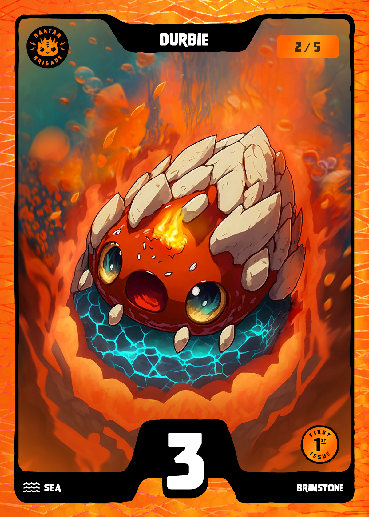 Durbie 2/5 Orange Chaos