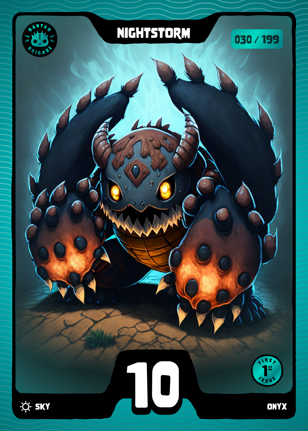 Nightstorm 30/199 Aqua